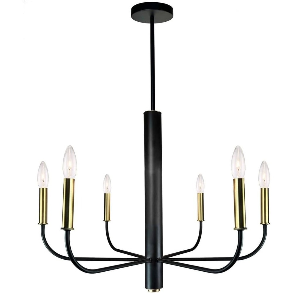 NEW Artcraft Lighting AC10626 Verona Collection Flush Mount Vintage Brass